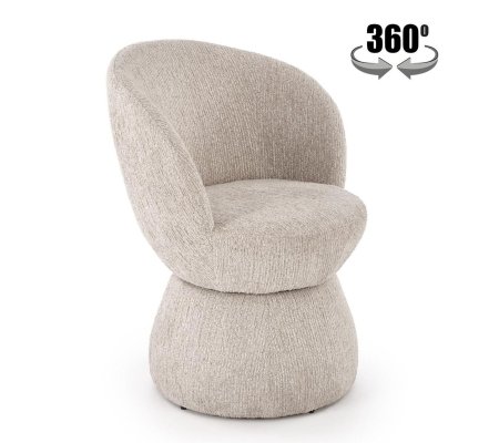 Обеденный стул поворотный Halmar K581 Бежевый