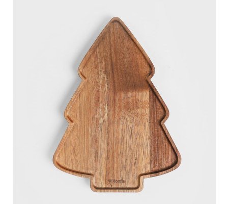 Сервировочная доска Homla XMAS MOOKA 27x20 см Дерево