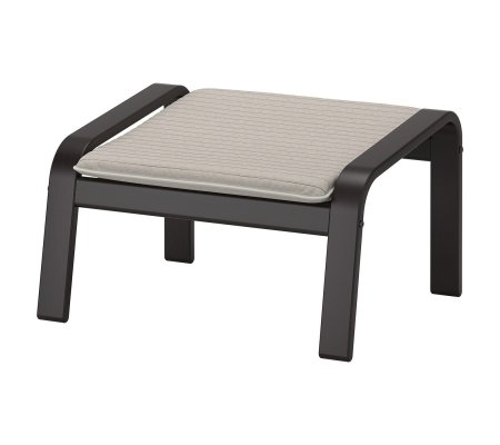 IKEA Подставка для ног POANG Светло-бежевый (ИКЕА ПОАНГ)