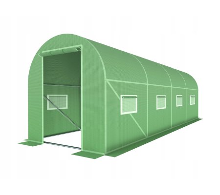 Парник теплиця Kontrast 9 м² 4,5x2х2 м Зелений