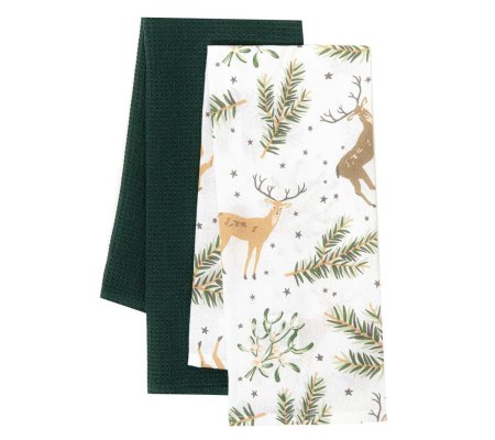 Набір кухонних рушників Homla LANDSKAB 45x65 см 2 шт Принт, фото Набір кухонних рушників Homla LANDSKAB 45x65 см 2 шт Принт