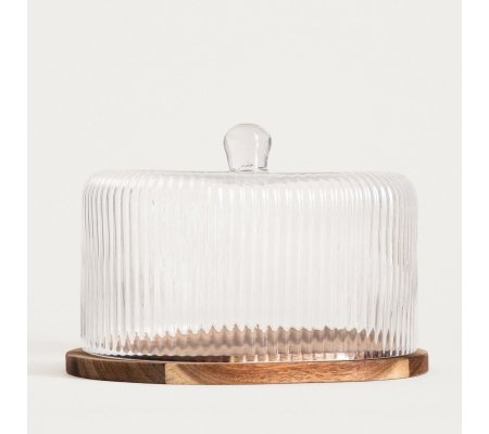 Сервировочная доска с крышкой Homla BARDO 27 см Дерево