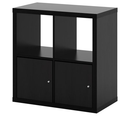IKEA Стеллаж KALLAX Черный (ИКЕА КАЛЛАКС)