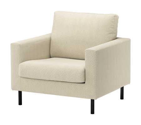 IKEA Крісло м'яке SALTSJOBADEN Світло-бежевий (ИКЕА SALTSJOBADEN)