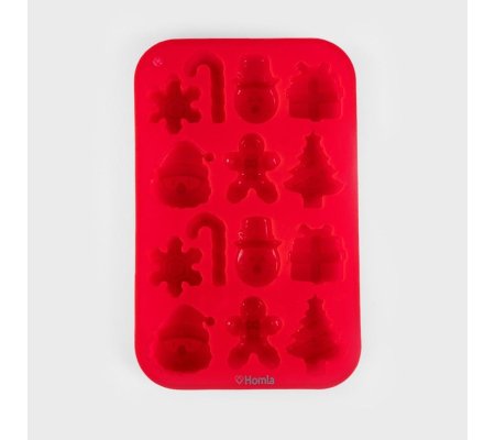 Форма для шоколаду Homla ARDE 20,5x13 см Червоний