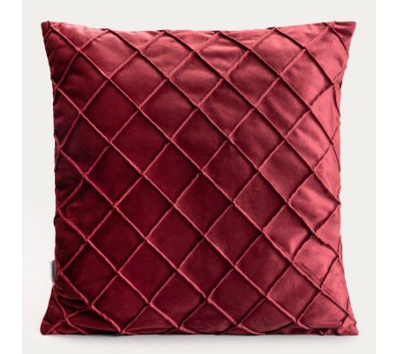 Декоративна наволочка Homla COMERI 45х45 см Бордовий