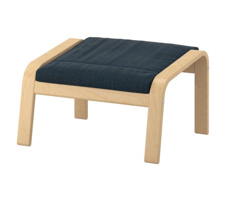 IKEA Подставка для ног POANG Темно-синий (ИКЕА POÄNG)
