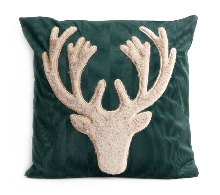 Декоративная наволочка Homla VINTEC 45х45 см Зеленый