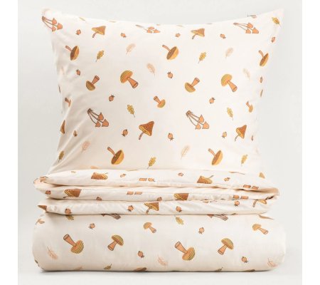Комплект постільної білизни Homla SHROOM 160х200 см Принт