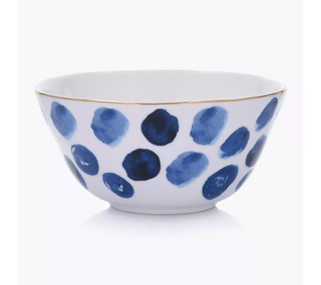 Миска Duka Riviera 250 мл | Білий / Синій / Принт