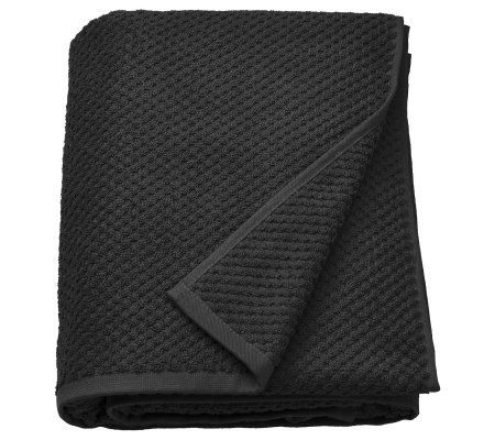 IKEA Полотенце для тела GULVIAL 100х150 см Черный (ИКЕА ГУЛЬВИАЛ)