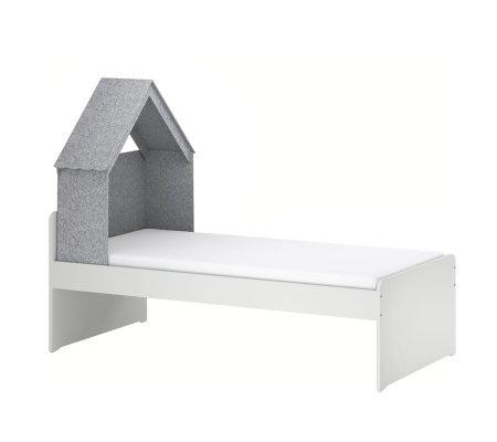 IKEA Ліжко з дахом SLAKT 90x200 см Білий (ИКЕА СЛАБОСТЬ)