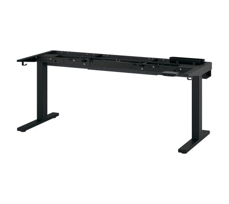 IKEA Каркас столу регульований з електроприводом MITTZON 120/140/160х60 см Чорний