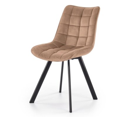 Обідній стілець Halmar K-332 Welur Бежевий