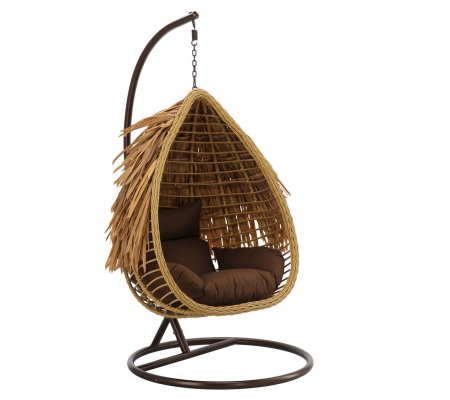 Підвісне крісло-кокон Garden Line AZTEC Коричневий