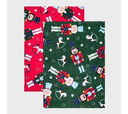 Набор кухонных полотенец Homla AITONA 45x65 см 2 шт Принт, фото Набор кухонных полотенец Homla AITONA 45x65 см 2 шт Принт