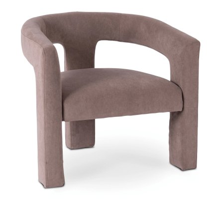 Кресло мягкое Mebel Elit LILLE Welur Коричневый