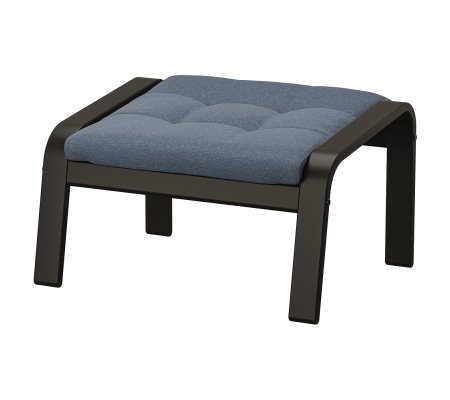 IKEA Подставка для ног POANG Синий (ИКЕА ПОАНГ)