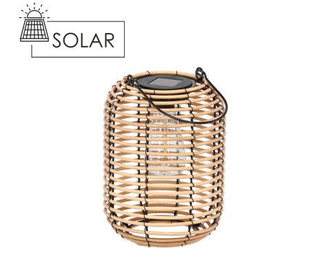 Декоративний світильник на сонячній батареї Garden Line LAP8914 Бежевий