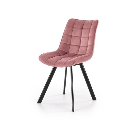 Обідній стілець Halmar K-332 Welur Рожевий
