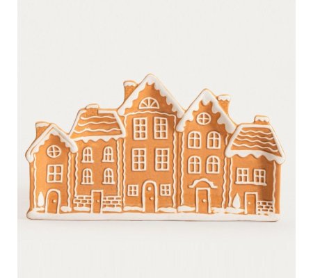 Сервірувальне блюдо Homla LOKKA 32x18 см Коричневий