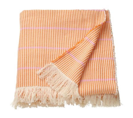 Плед LAPPKATTFOT 130х170 см Помаранчевий