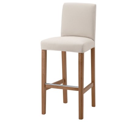 IKEA Барний стілець BERGMUND Бежевий (ИКЕА БЕРГМУНД)