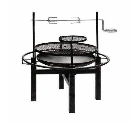Угольный гриль Garden Line BBQ5245 Черный