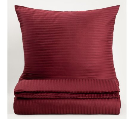 Комплект постільної білизни Homla AGNES 160x200 см Бордовий