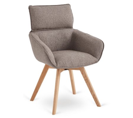 Обеденный стул поворотный Mebel Elit DIAS Коричневый