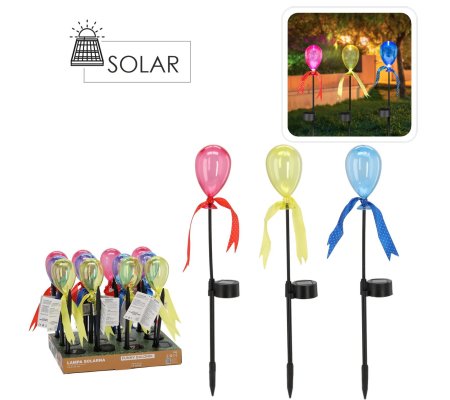 Набор светильников на солнечной батарее Garden Line BALONIK 3 шт Разноцветный