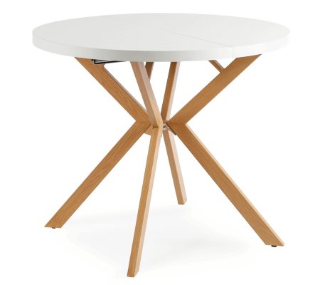 Раскладной обеденный стол Mebel Elit DORIAN Белый