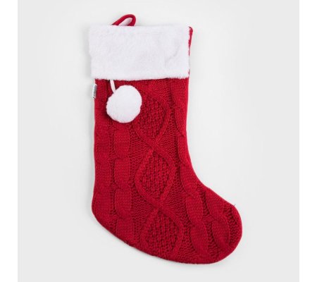Рождественский носок для подарков Homla GEILL Красный