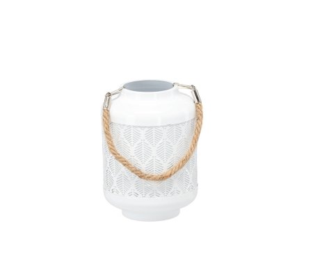 Подсвечник-фонарь Garden Line 19/33 см Белый