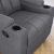 Крісло м'яке розкладне з реклайнером Mebel Elit KOBI Темно-сірий ME.KOBI2/CP/T/FW фото - 10