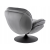 Кресло мягкое поворотное с подставкой Mebel Elit FIONA Серый ME.FIONA/P/V/FW фото - 6