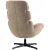 Кресло мягкое поворотное Kontrast AXEL Welur Бежевый 5.01.83987 фото - 4