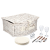 Корзина для пикника Homla PICNIC 46x38x41 см | Белый 162531