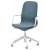 IKEA Офисное кресло LANGFJALL Синий (ИКЕА ЛАНГФЬЯЛЛЬ) 79252858