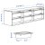 IKEA Настенный модуль для хранения (ИКЕА ТРОФАСТ) 49102304 фото - 8