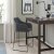 IKEA Барный стул TOSSBERG Темно-серый (ИКЕА ТОССБЕРГ) 00568238 фото - 2
