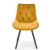 Обідній стілець поворотний Halmar K519 Гірчичний V-CH-K/519-KR-MUSZTARDOWY фото - 5