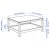 IKEA Журнальный стол HAVSTA Белый (ИКЕА HAVSTA) 00404204 фото - 13