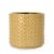 Кашпо Homla RATTAN 16x14,5 см | Горчичный 206327 фото - 3