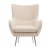Крісло м'яке Homla SAMMAS Бежевий 211298 фото - 2