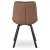 Обеденный стул Mebel Elit RICK Welur Коричневый ME.RICK/BR/V/K фото - 4