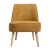 Крісло м'яке Homla SOAL Гірчичний 233396 фото - 3
