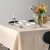 IKEA Скатерть VIPPSTARR 150x150 см Бежевый (ИКЕА VIPPSTARR) 40559185 фото - 5