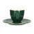 Чашка з блюдцем Homla ELLIE 90 мл | Зелений - 4 Чашка з блюдцем Homla ELLIE 90 мл | Зелений 163584 фото - 4