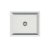 Гранитная мойка Halmar Desk | Белый V-PL-DESK-ZLEW-BIAŁY